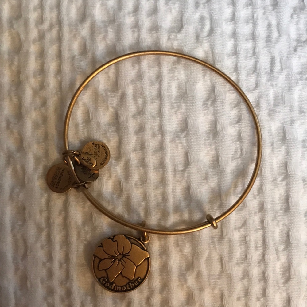 Alex and Ani Gold Godmother Bracelet